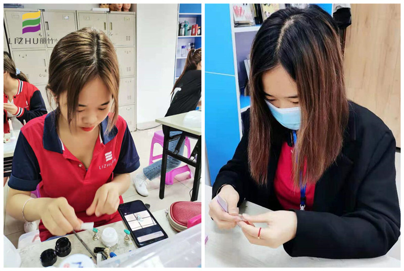 以愛的抱抱解散！南寧美甲學校學員畢業(yè)感言