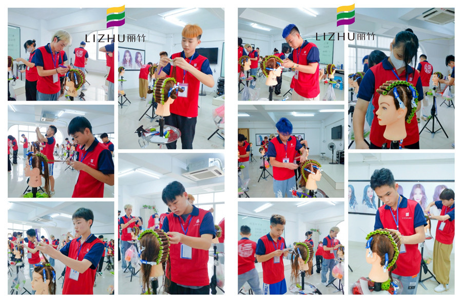 美發(fā)上杠技巧，看廣西專業(yè)美發(fā)學(xué)校如何講解