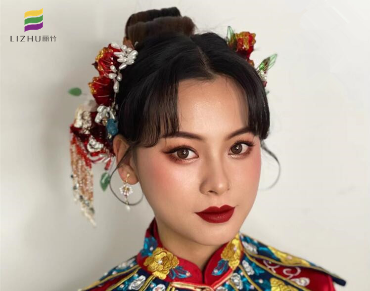 東方新娘造型，盡情展示中國(guó)紅之美  ?