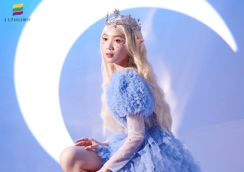 夢(mèng)幻月光精靈造型，南寧彩妝培訓(xùn)網(wǎng)紅作品