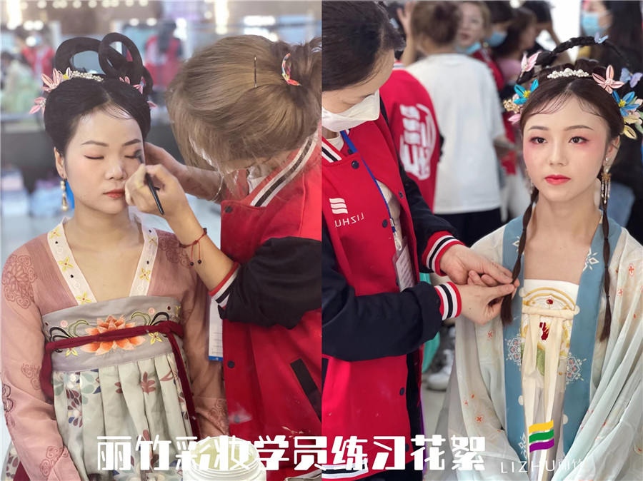 古代女子化妝步驟，廣西專業(yè)化妝培訓(xùn)學(xué)校幫你講解