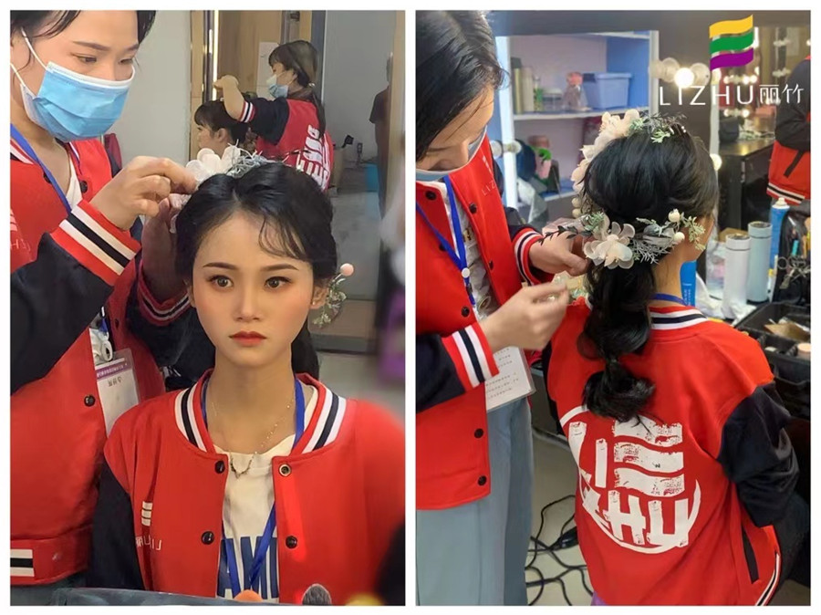 森系編發(fā)的特點，廣西編發(fā)培訓(xùn)學(xué)校課堂筆記