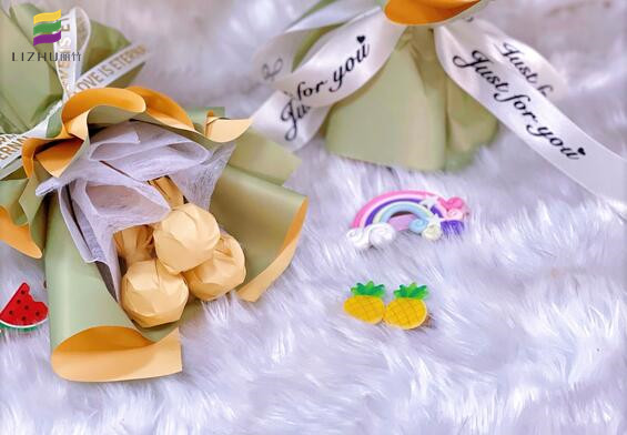 零食花束圖片，南寧花藝師培訓學校作品