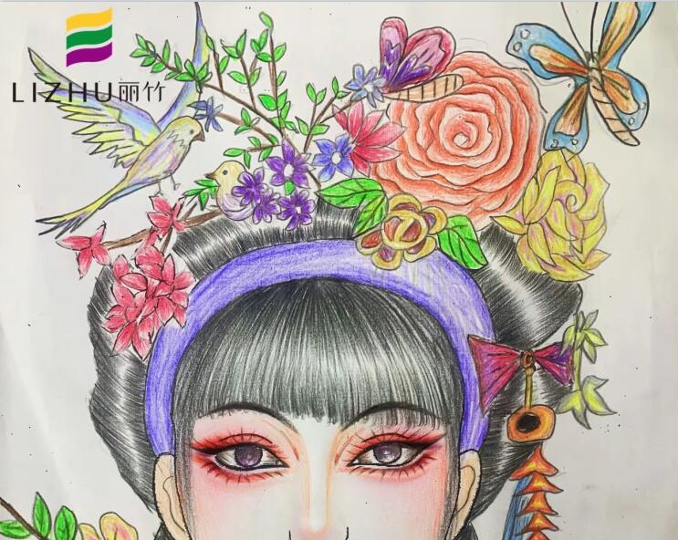 南寧化妝課堂分享：彩妝美人紙妝作品