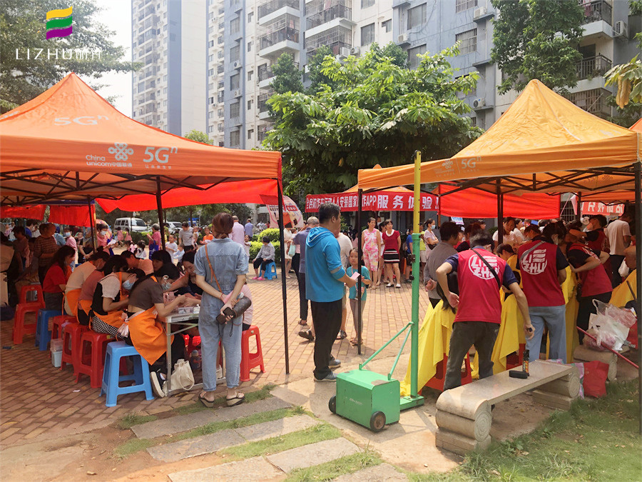 南寧美甲學校公益，為居民提供美甲服務