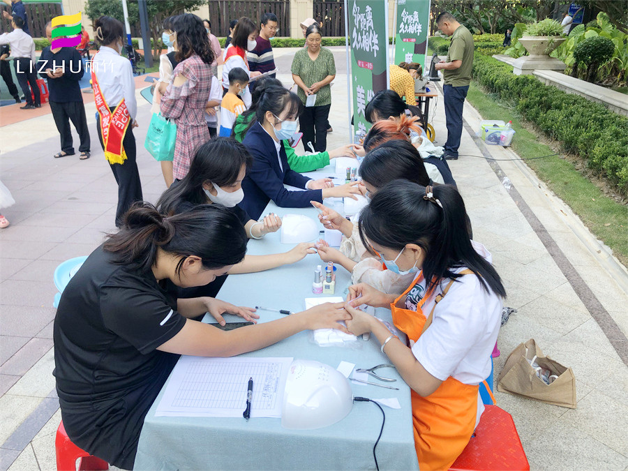 南寧美甲公益活動外出實踐，收獲好評