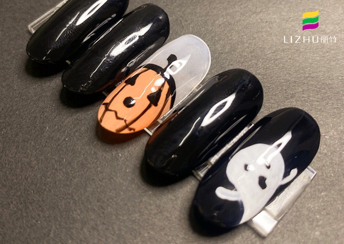 萬圣主題美甲，南寧美甲學習中心作品分享