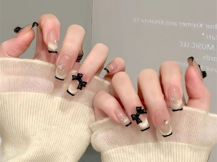 南寧美甲練習：秋冬仙女美甲