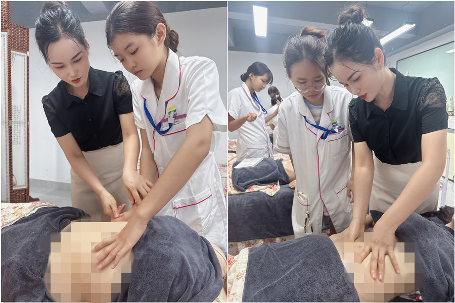 揉按腹部發(fā)力的標(biāo)準(zhǔn)，廣西健康管理培訓(xùn)