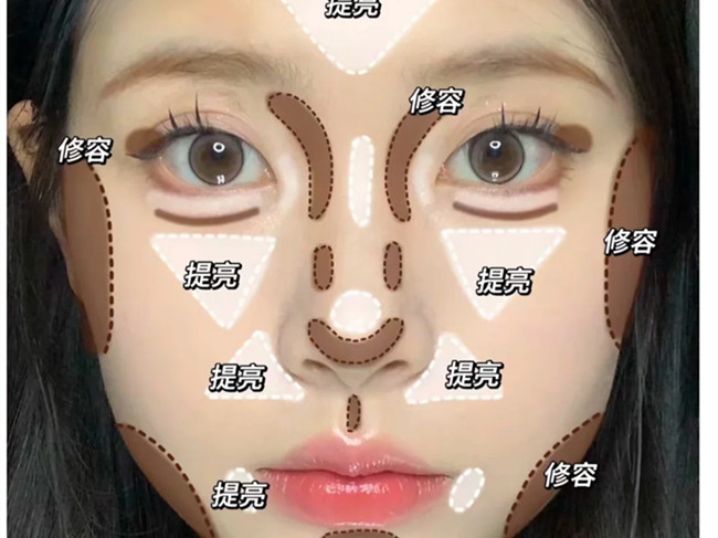 修容的步驟及方法，南寧教化妝