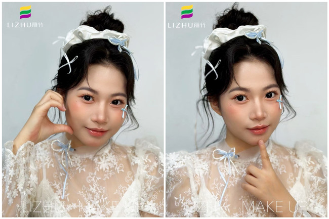 韓式丸子頭造型，南寧彩妝形象造型學(xué)校